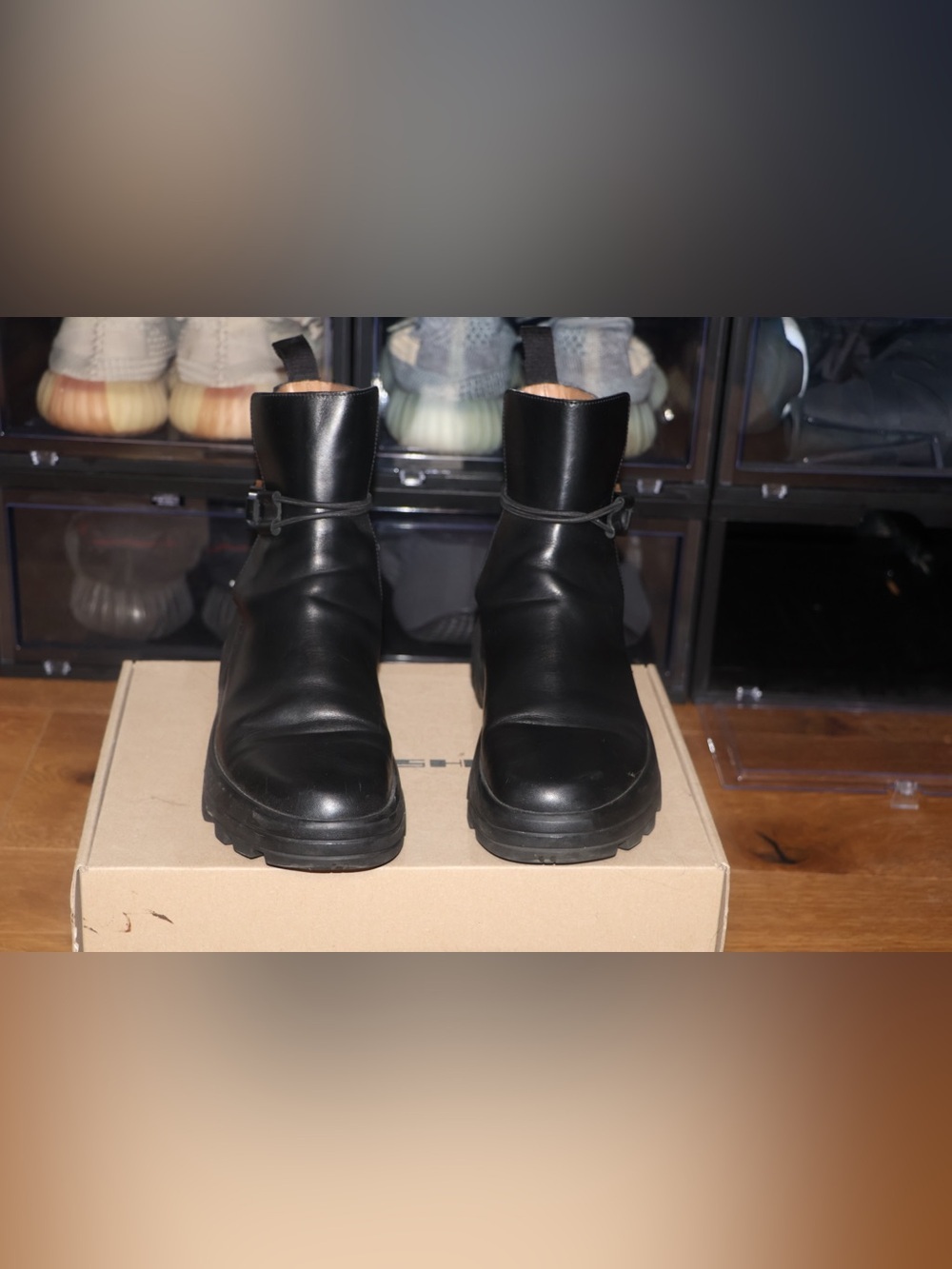 1017 ALYX 9SM Safety Buckle Platform
Ankle Boots